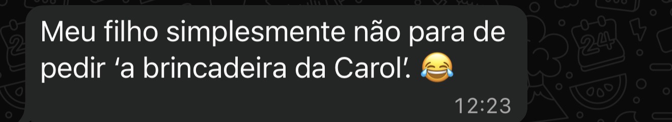 Depoimento de mãe 4